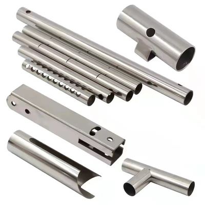 Трубка нержавеющей стали металла легированной стали изготовленная на заказ гнуть вырезывание машины лазера трубы CNC