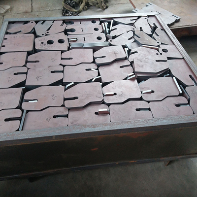 Низкоуглеродистое вырезывание лазера металла CNC 20mm обслуживает Q235 разделяет слабое стальное вырезывание лазера