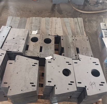 Низкоуглеродистое вырезывание лазера металла CNC 20mm обслуживает Q235 разделяет слабое стальное вырезывание лазера