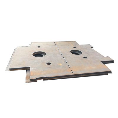 Части металла стали углерода фланцов плиты отладки кислородной резки CNC ASTM сверхмощные
